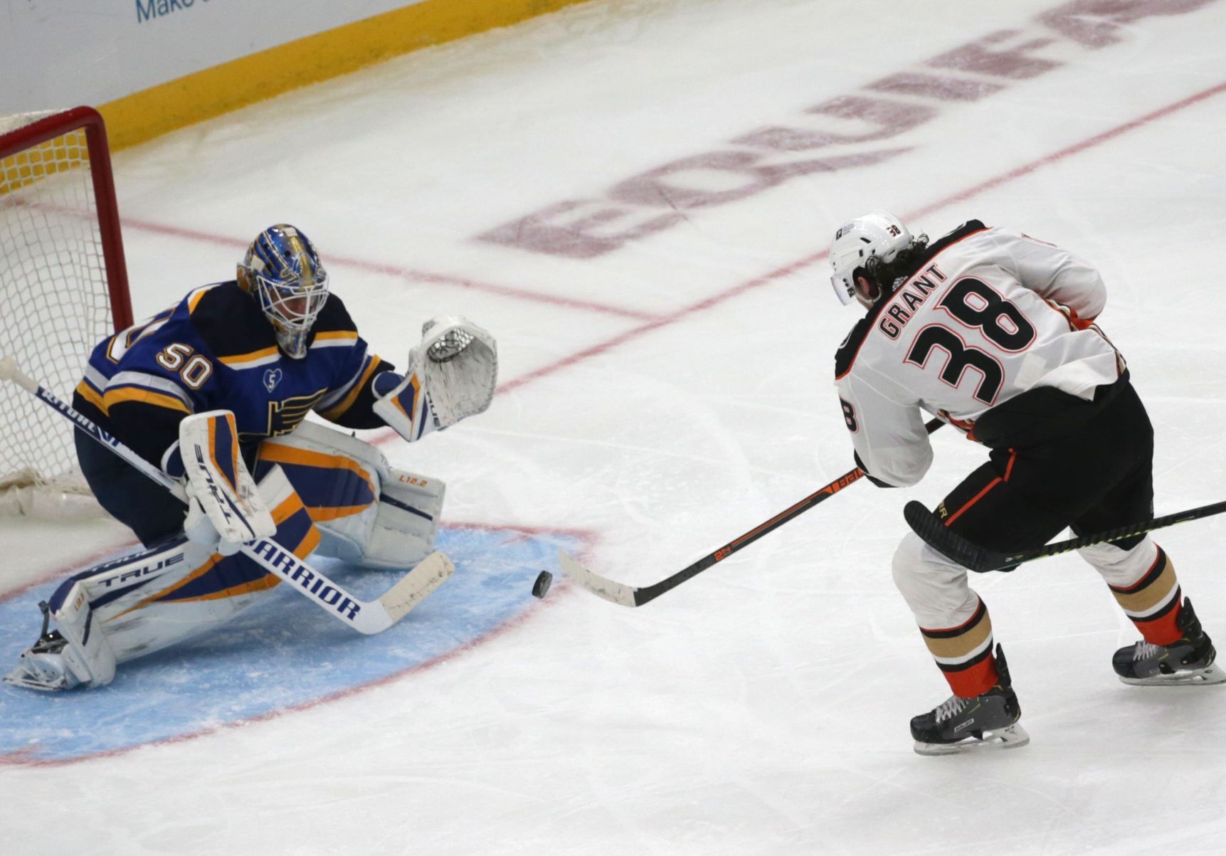 St. Louis Blues lose 4-1 to Anaheim Ducks